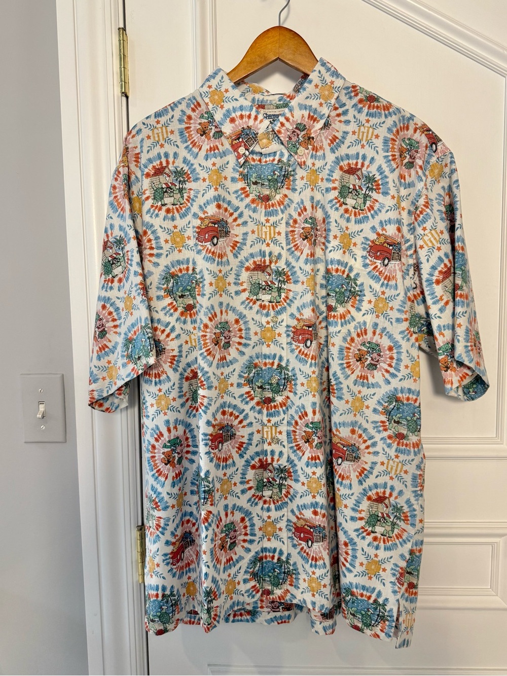 Reyn Spooner Grateful Dead Limited Edition Hawaiian Shirt XL
